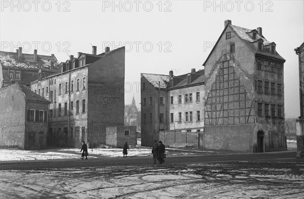 Street scene in winter