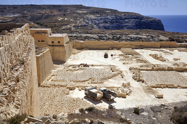 Limestone quarry