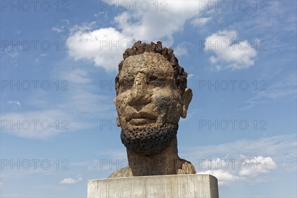 Echo of Poseidon sculpture by Markus Lupertz