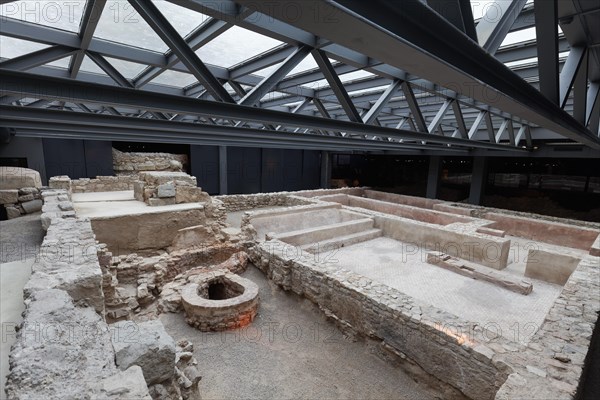 Remains of a Roman spa
