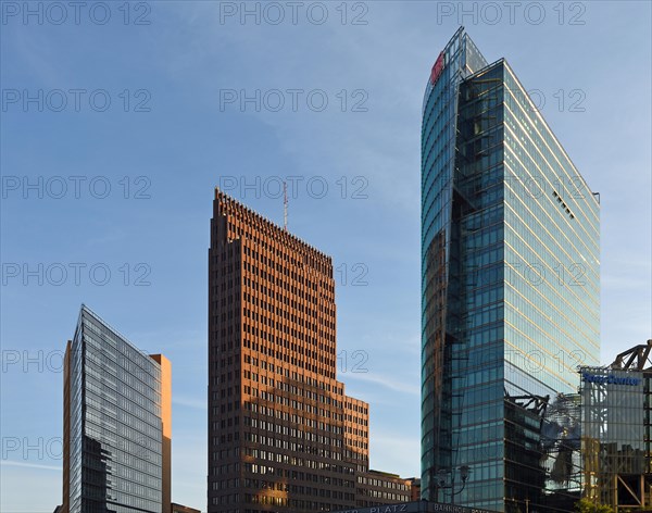 High-rise buildings at Potsdamer Platz: Atrium Tower