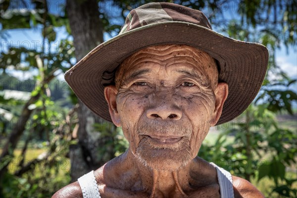 Indonesian rice farmer