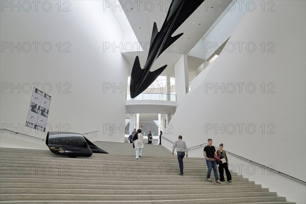 Stairs to the exhibition