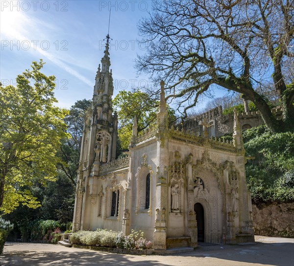 Chapel in the garden of the castle