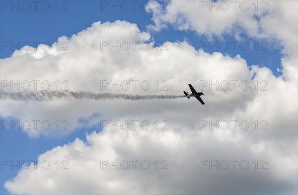 Airplane in flight