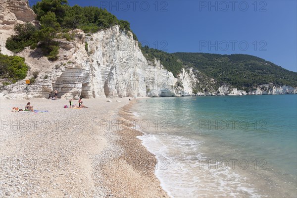 Vignanotica bay between Mattinata and Vieste