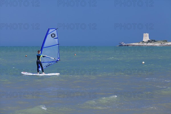 Surfer on the sea