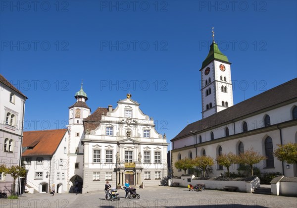 Town Hall and Parish Church of St. Martin