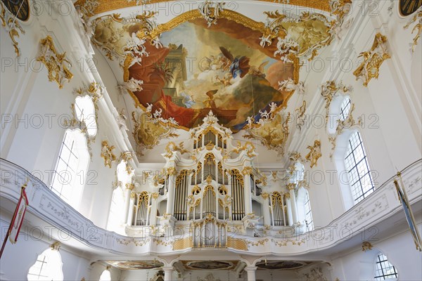 Organ gallery in the abbey church