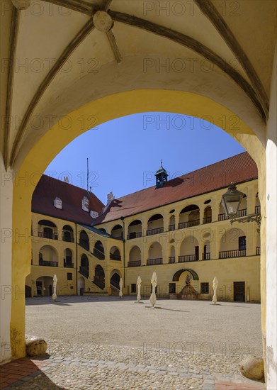 Inner courtyard