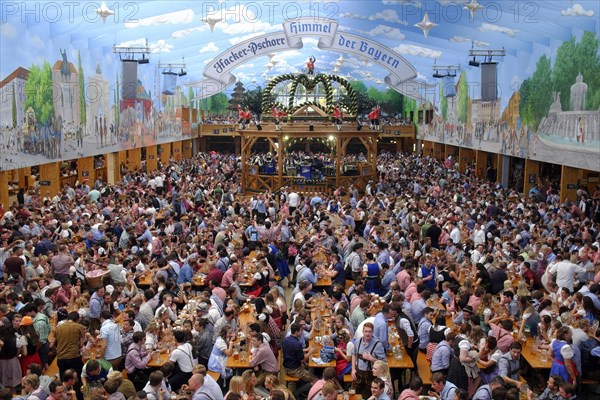 Hacker-Pschorr beer tent