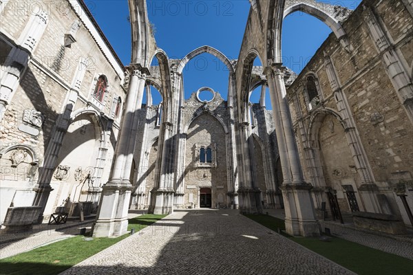 Destroyed church