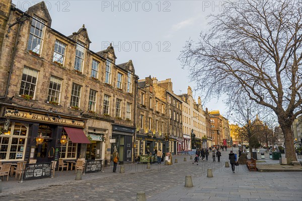 Row of houses in historic Old Town