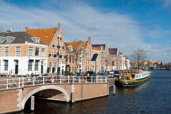 Bridge over river Binnen Spaarne