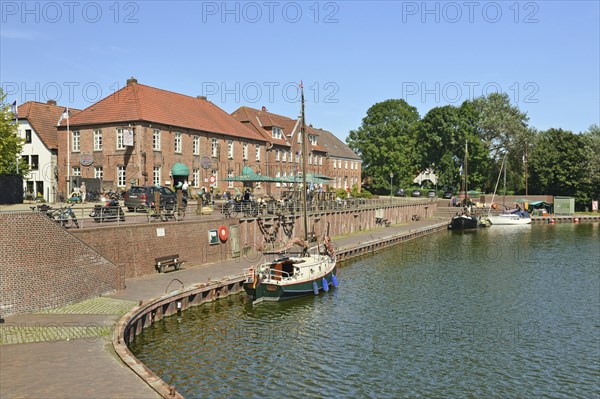 Old harbour with warehouses