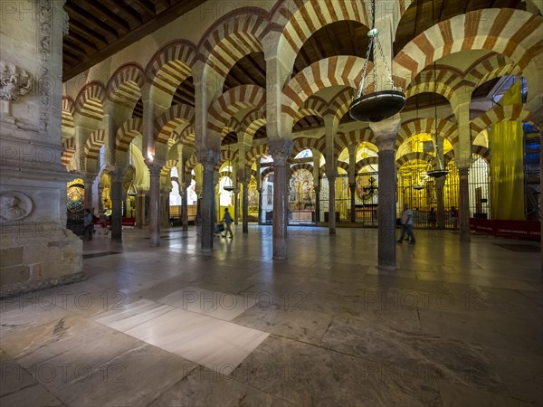 Interior of the Mosque of Cordoba