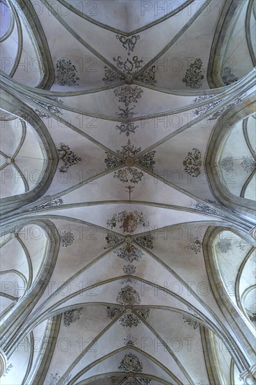 Painted ceiling vault of the Church of the Apostles