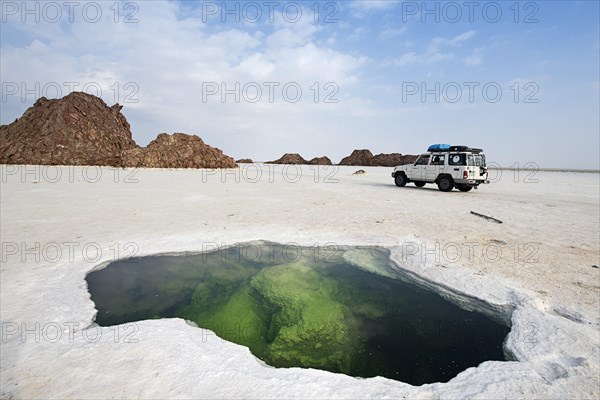 Jeep tour over Lake Karum