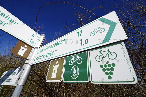 Signposts Bad Bergzabern