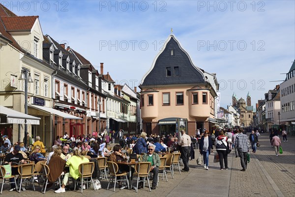 Maximiliansstrasse with Speyer Cathedral