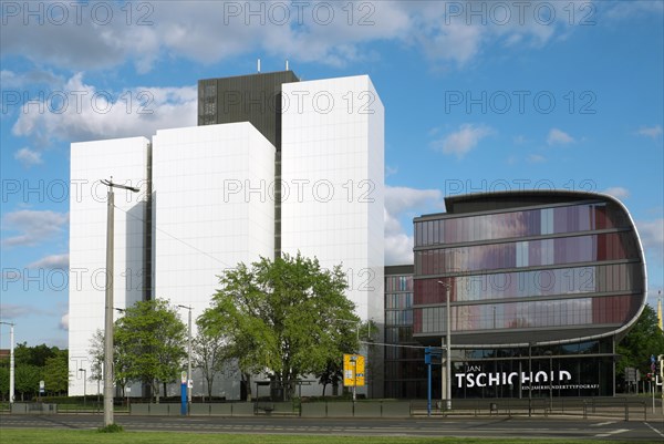 Book Towers and Extension Building