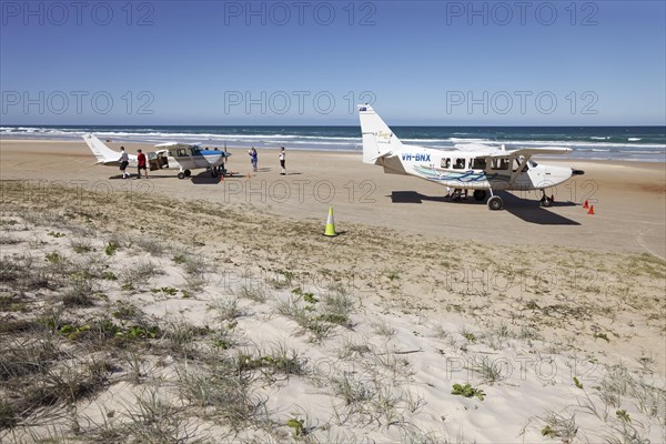 Cessna aircraft on 75 Mile Beach Road