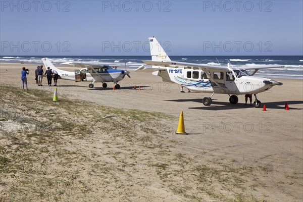 Cessna aircraft on 75 Mile Beach Road