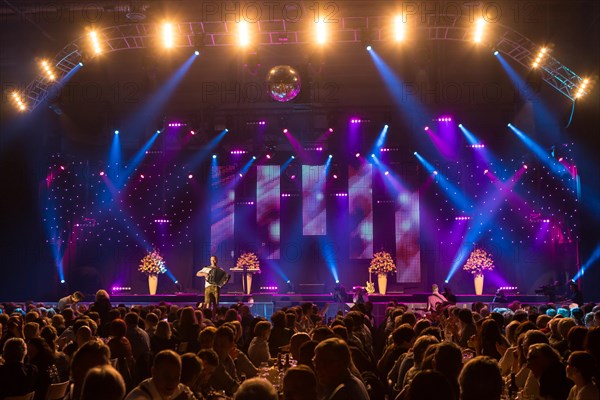 The Duo Alpenwind with Gerd Winkler accordion and Claudio Dal Fara guitar live at the 16th Schlager Nacht in Luzern