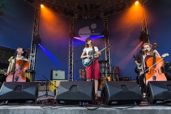 Swiss Folk Pop Band Serafyn live at the Blue Balls Festival Lucerne