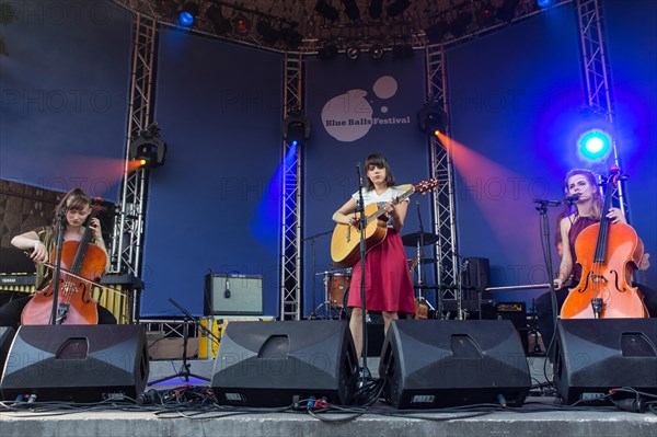 Swiss Folk Pop Band Serafyn live at the Blue Balls Festival Lucerne