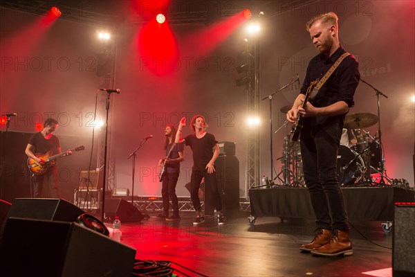 The British bluesrock band The Temperance Movement live at the Blue Balls Festival Lucerne