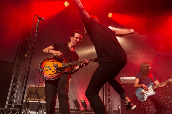 The British bluesrock band The Temperance Movement live at the Blue Balls Festival Lucerne