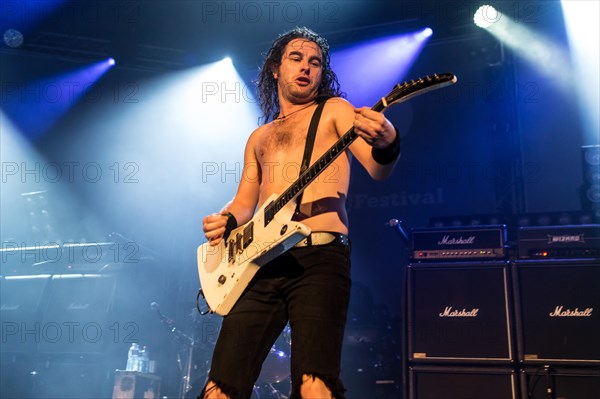 The Australian hard rock band Airbourne live at the Blue Balls Festival Lucerne