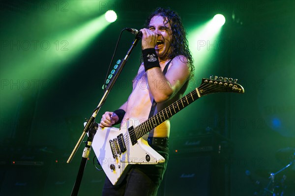 The Australian hard rock band Airbourne live at the Blue Balls Festival Lucerne