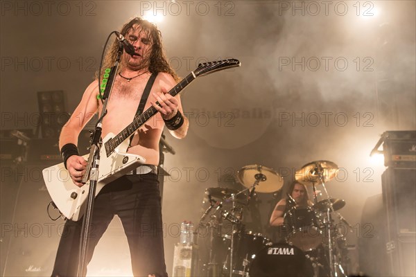 The Australian hard rock band Airbourne live at the Blue Balls Festival Lucerne