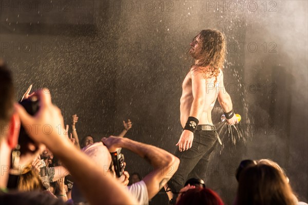 The Australian hard rock band Airbourne live at the Blue Balls Festival Lucerne