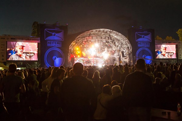 The British band Skunk Anansie with singer Deborah Anne Dyer alias Skin live at the 26th Heitere Open Air in Zofingen