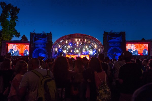 The British band Skunk Anansie with singer Deborah Anne Dyer alias Skin live at the 26th Heitere Open Air in Zofingen