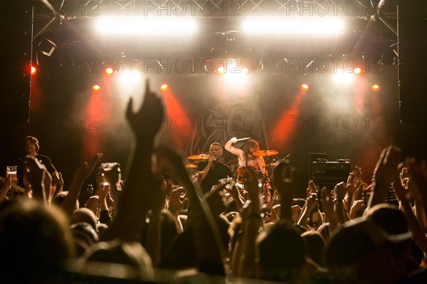 The US-American hard rock band Ugly Kid Joe live in the Schuur Lucerne