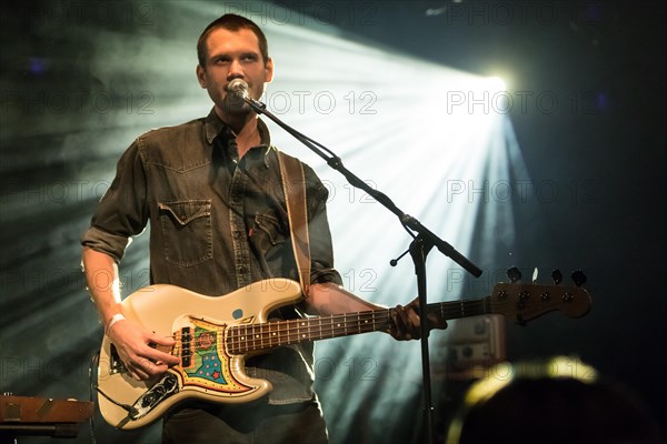 The Swiss musician Nick Furrer with his project Haubi Songs live in Lucerne