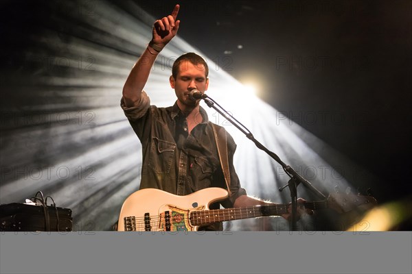 The Swiss musician Nick Furrer with his project Haubi Songs live in Lucerne