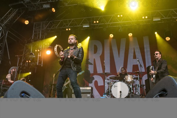 The American rock band Rival Sons live at the 27th Heitere Open Air in Zofingen