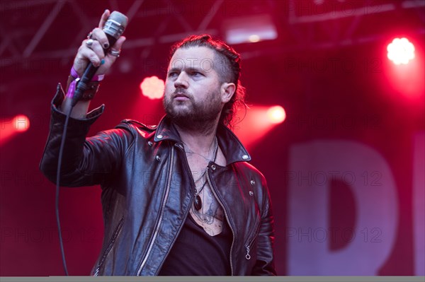 The American rock band Rival Sons live at the 27th Heitere Open Air in Zofingen