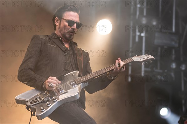 The American rock band Rival Sons live at the 27th Heitere Open Air in Zofingen