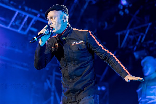 The German hip-hop band K. I. Z. live at the 27th Heitere Open Air in Zofingen