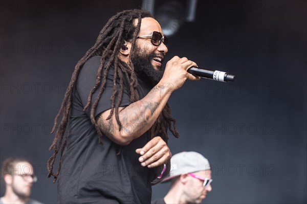 The German reggae musician Gentleman and the Jamaican reggae musician Ky-Mani Marley