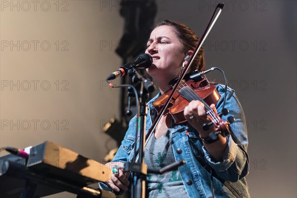 The Canadian folk pop band The Strumbellas live at the 25th Blue Balls Festival in Lucerne