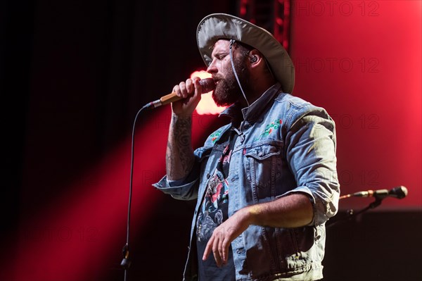 The Canadian folk pop band The Strumbellas live at the 25th Blue Balls Festival in Lucerne