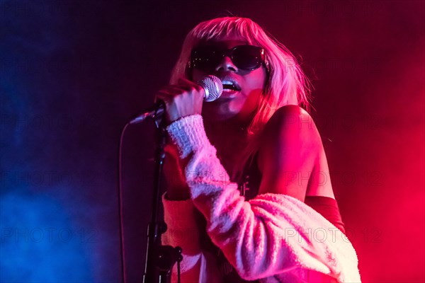US-American rapper Shayna McHayle alias Junglepussy live at Club Sudpol