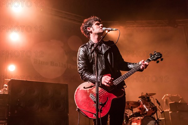 The American rock band Black Rebel Motorcycle Club live at the 26th Blue Balls Festival in Lucerne